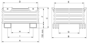 Heavy duty steel boxes type SG